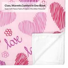 Cartoon Blanket Soft Comfortable Multi Functional Home Essential Cozy Throw For Sofa Bed Living Room Must Have Decor Best Gift - 彩色 - 查看 8