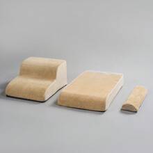 1件装多功能宠物攀爬梯，可拆卸海绵踏板，适用于小型犬和猫的坡道梯 - 米色 - 查看 6