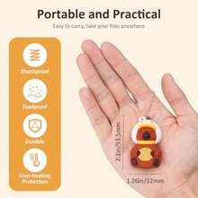 leizhan - Unidad flash USB de 32 GB HFunny USB Pen Drive con diseño de Capybara memoria para graduación temporada de estudiantes regalo del día del - 16 GB - Ver 4