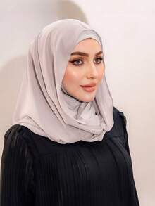 1 Peça Máscara Balaclava, Lenço Turbante Tudo-em-Um, Touca de Malha Elástica que Cobre o Pescoço, Tecido Leve e Elástico, Adequado para Oração, Viagem, Trabalho, Uso Diário - Multicolorido - Visão 15