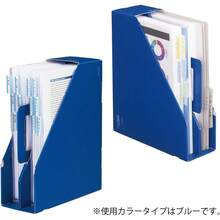 コクヨ ファイルボックス KaTaSu 取っ手付 レッド フ-KES470R - ブルー - チェックする 8