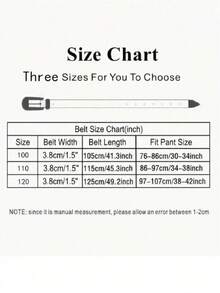 Cinto de Cintura com Decoração de Cristal Unissex, Adequado para Denim, Acessório de Estilo Punk, Moda e Versátil - Preto - Visão 2