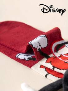 3 Pairs Cute 3D Disney Mickey Mouse Knee High Socks, Children's Christmas Thigh High Socks, Fashionable Kids Party Tall Socks, High Quality Gift. Back To School Season, Fun & Stylish Disney Fans, Family Gathering Christmas Gift Tote Socks - Multicolor - View 10