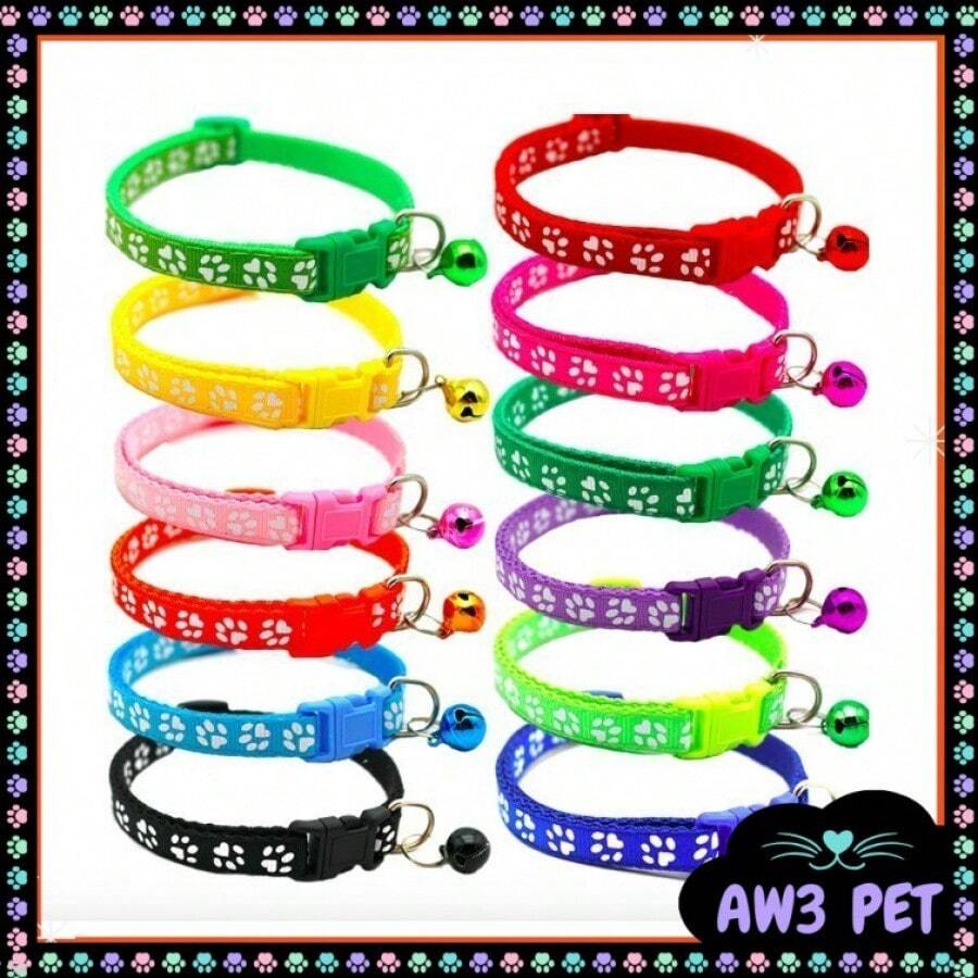 In Stock!! Adjustable Cute Pet Collar, Cat Dog Necklace Chain Collar - Ginger - View 1