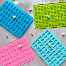 1pc Teddy Bear Shaped Silicone Candy Mold, Chocolate Mold, Non-Stick And Easy To Clean, Dishwasher - Multicolor - View 4