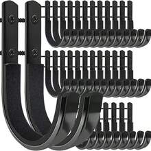 1/3/6Pcs Gun Racks, Metal Hooks, Suitable For Various Categories Such As Handguns, Rifles, Pistols, Etc., Can Be Fully Stored In One Rack, With Cost-Effectiveness And Compact Design That Does Not Take Up Space - Multicolor - View 6