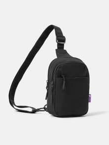 Waterproof Chest Bag, New Casual Crossbody Bag, Lightweight And Versatile Sports Cycling Bag - Black - View 10