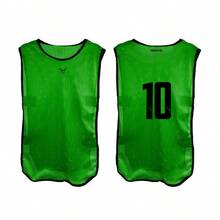 VENATUS Casacas Deportivas Juego de 12 para Entrenamiento con Diseño Funcional y Cómodo - Verde limón - Ver 2