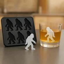 Caveman Ice Cube Mold, Caveman Shaped Silicone Ice Cube Tray, Fun Silicone Ice Pop Mold For Halloween Party Drinks, Easy Release And Dishwasher - 1 - View 1