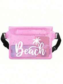 Large-Capacity Waterproof Waist Bag With Adjustable Belt, Made Of Pvc Material. This Large-Capacity Waist Pack Features A Three-Layer Sealed, Touch-Screen Compatible Waterproof Phone Pouch. - Multicolor - View 13