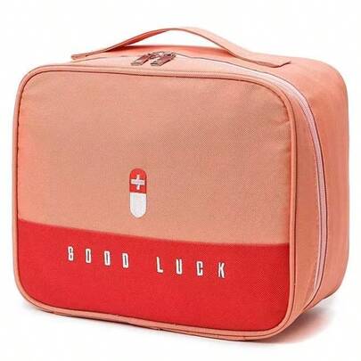 Premium Portable Multifunctional Storage Bag, Lightweight Oxford Cloth Handheld Organizer With Multi-Pocket Compartments,Large Capacity Space-Saving Pouch For Cosmetics, Jewelry, Medicine – Ideal For Home, Travel, Car & On-The-Go Use