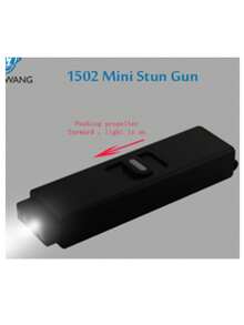 TW 1502 Mini Flash Drive USB con Linterna y Dispositivo de Defensa Personal – Estilo Compacto en Negro - Negro - Ver 4