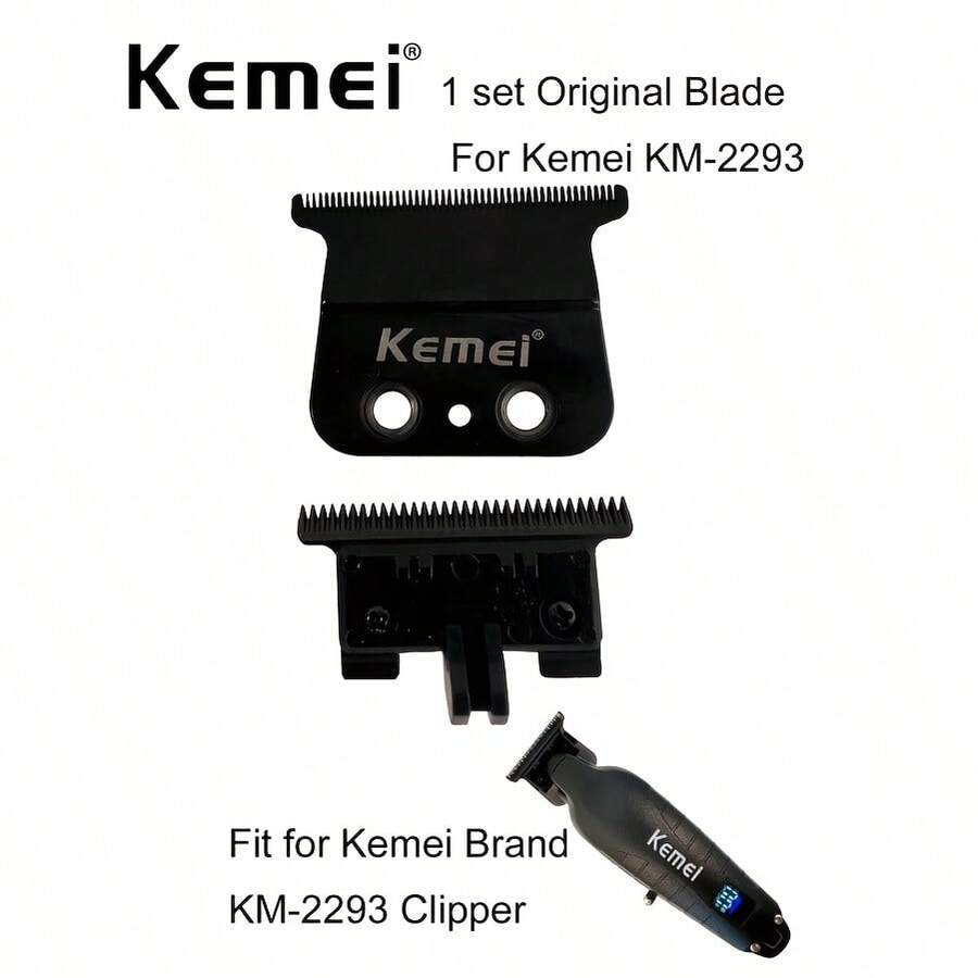 Kemei 2293 Replacement Shaver Heads, Suitable As A Gift For Men - Black - View 1