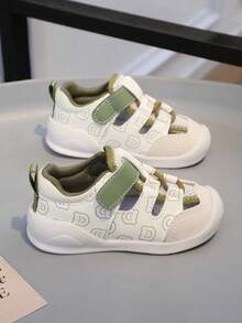 Infant Sandals, Unisex For Boys & Girls, Rubber Non-Slip Sole, Fashion Versatile Bear Hook And Loop Infant Sandals - Olive Green - View 4