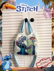 Disney 1 Pc Officially Licensed Stitch Pattern Storage Bag, Women's Cute Cartoon Candy Bag, Adjustable Shoulder Strap Crossbody Bag,For Women/Girls/Students,Ideal For Daily Use,Casual Outings, Shopping ﻿ - Multicolor - View 12