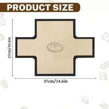 3入組 矽膠圓形麵包烘焙墊 - 適用於 9x5 英吋麵包烘焙盤，易於清潔，麵包蛋糕工具與配件，適合聖誕節、情人節、節日禮物、節慶、烘焙用品、廚房烘焙墊、廚房、廚房、烘焙設備、烘焙、麵包製作、烘焙墊 - 彩色 - 查看 3
