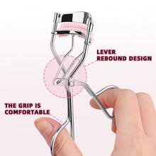 Stainless Steel Eyelash Curler Set, Includes Single Lash Curler, Partial Lash Curler, Wide Angle Lash Curler, Silicone Pad, Convenient Eyelash Curling, Easy To Operate, Suitable For Eyelash Use - Multicolor - View 3