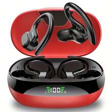 New Senyang NEW STYLE On-Ear Bluetooth Sports Headphones Fasion None-In-Ear Comfortable Headset Music Deep Bass Hanging Earbuds Video TWS HIFI Dolby ACC Stereo HD Calling Earphones For Android For Iphone Cellphone Gaming Couples Earpieces Smart Headphones - one-size - View 10