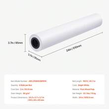 Papel de impresora - 24 Zoll, 150 Pies, 6 Rollen - Ver 7
