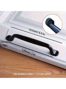 4pcs Metal Cabinet Handles - Versatile Knobs For Kitchen, Drawers & Cupboards - Multicolor - View 11