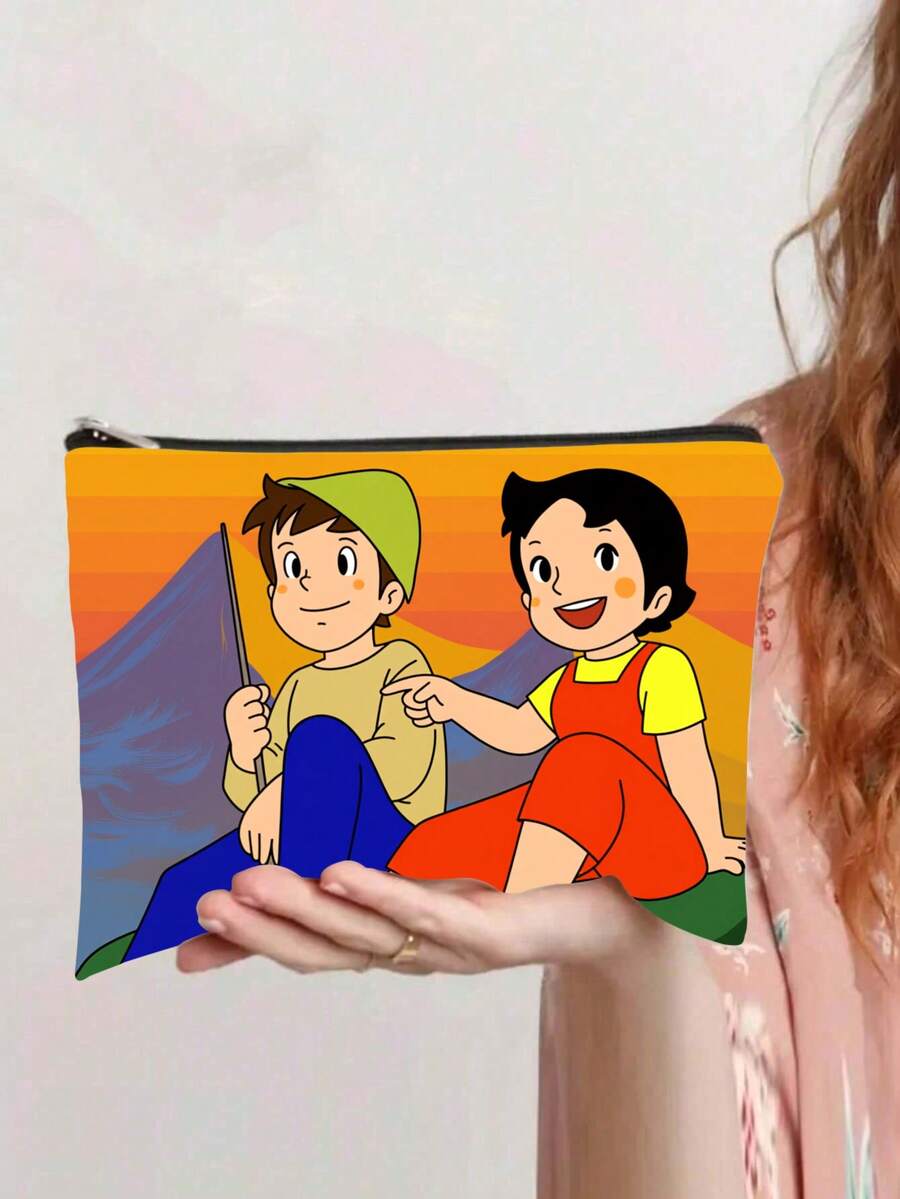 1 túi đựng mỹ phẩm du lịch Heidi họa tiết hoa cổ điển, chất liệu polyester bền chắc, thiết kế hoài cổ, khóa kéo tiện lợi, hình ảnh sống động chất lượng cao, món quà tuyệt vời cho chị em gái, thiếu nữ, phụ nữ. Túi đựng đồ dùng du lịch thiết yếu, túi vệ sinh cá nhân, túi đựng đồ tắm, túi chống thấm nước, dung tích lớn dành cho phụ nữ, túi đựng đồ cần thiết khi đi du lịch, túi du lịch nghỉ dưỡng. - Nhiều màu - Xem 1