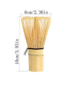 1 Set Bamboo Matcha Whisk Holder, Matcha Scoop, Japanese Matcha Songdai Tea Ceremony Tools, Matcha Accessories, Matcha Utensils - Multicolor - View 7