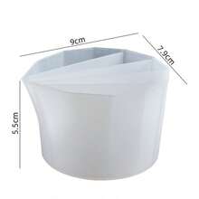 水晶环氧树脂硅胶调色杯 调色杯硅胶模具 - 白色 - 查看 13