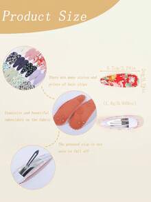 10pcs/Pack Baby Hair Clips, Multi-Color Options, 2026 New Styles, Exquisite & Elegant, Great Gift - Red - View 6
