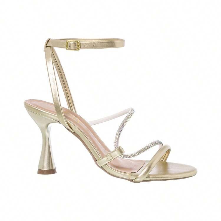 Stessy Shoes Women Heeled Sandals - Vàng - Xem 3