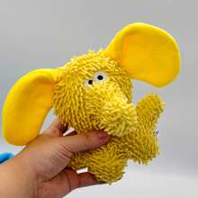 Monster Roar Voice Play Mop Series Blue Elephant Noise Paper Toy Teeth Grinding Companion Pet Soothing Tool, No Battery Required, Just Shake Up And Down To Make Sound, Dogs Play And Soothe On Their Own - Multicolor - View 4