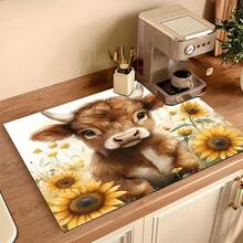 1pc Desktop Heat-Resistant Protective Cover, The Surface Is Anti-Slip And Scratch-Proof, And Easy To Clean Polyester, Which Is Used For Anti-Slip In Kitchens, Washing Machines, Dryers, Stove Protective Covers, Home Appliance Accessories And Modern Kitchen Utensils. - Multicolor - View 28