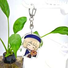 Cartoon Anime Lilo And Stitch Pendant Keychains Holder Car Key Chain Key Ring Mobile Phone Bag Hanging Delicious In Dungeon - 3 - 查看 4