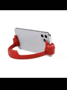 1pc Adjustable Foldable Rabbit Shaped Phone Holder For Bathtub