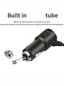 120W Car Charger Adapter With Quick Charge 3.0 + PD Fast Charging, 4-Port Cigarette Lighter Splitter, 12V/24V Universal Car Fast Charger Head, Suitable For Sedan, Truck, SUV, Multi-Port Car Accessory - one-size - View 8
