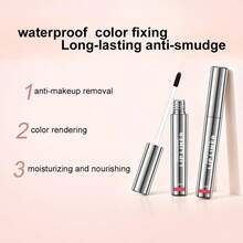 4Pcs Peel Off Lip Liner Stain Set Waterproof Nude Matte Lip Tint Non Fading Peel Off Lip Color Effortless Precision Full Coverage 24H Color Hold For All Skin Types - Eyeliner - Nhiều màu - Xem 5