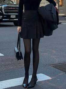 一双女士独特连裤袜，时尚、性感、优雅、可爱、美丽又舒适，适合各种节日，尤其适合情人节、情侣约会、日常外出和通勤——多种尺码可选。 - 彩色 - 查看 11