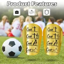 Electroplated Slip-On Shin Guards, Football Match Sports Shin Pads For Adults And Teenagers, Leg Protection Shin Guards