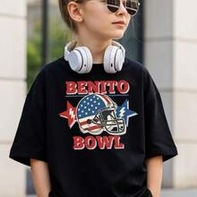 Benito Bowl Shirt, Bunny Bowl Shirt, Puerto Rico Football Tee, Halftime Show Shirt, Football Mus - màu đen - Xem 1