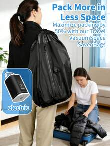 Travel Bag Sets - Black - View 9