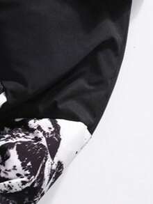 Ropa de algodón de cuello alto en invierno, abrigos de pareja a prueba de viento engrosados y cálidos, chaquetas de algodón de plumas masculinas, ropa de algodón de camuflaje, ropa de algodón de camuflaje - Blanco - Ver 5