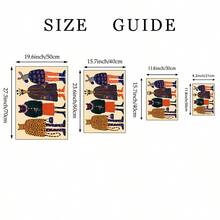 Tranh treo tường hình động vật ngộ nghĩnh, họa tiết động vật hiện đại đầy màu sắc | Trang trí độc đáo theo phong cách Trung cổ đương đại, nhiều màu sắc, phù hợp cho phòng ngủ, phòng khách hoặc văn phòng, tranh áp phích động vật theo phong cách Pop Art cổ điển, quà tặng cho phái nữ, có khung hoặc không khung. - Nhiều màu - Xem 7