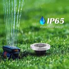 8 LED Solar Powered Stainless Steel Outdoor In-Ground Lights, New Model Lawn Pathway Lights, Waterproof Garden Landscape Lights For Villa - Multicolor - View 11