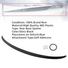 Gloss Black Rear Boot Spoiler For BMW X4 F26 2014-2018 - A - View 2