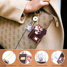 UTIEHD Honkai Star Rail Acrylic Backpack Charm Keychains, Pop-Up Character Design, Ideal For Fans And Collectors - Feixiao - View 3