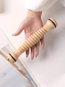 1 Set (Massager + Storage Bag) Wooden Foot Massager, Multi-Function Massager Can Relieve Plantar Fasciitis, Promote Blood Circulation And Relieve Stress - Multicolor - View 7