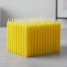 arcanjo velas Box With 50 15cm Candle Sticks - (Yellow) - Màu vàng - Xem 1