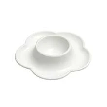 1pc Clover Egg Holder, Cute Egg Cup, Mini Tableware, Adorable Breakfast Egg Plate - Multicolor - View 5