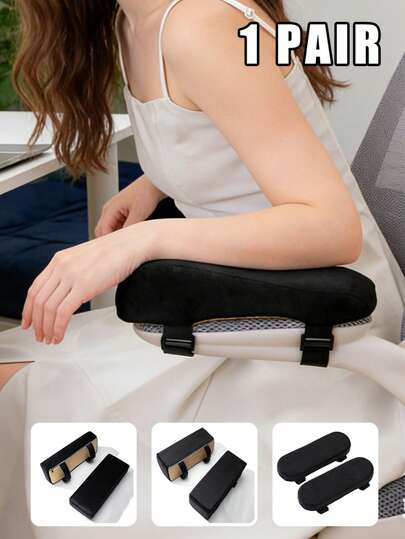 1 Pair Foam Elbow Pillow Chair Armrest Pads Support Arm Rest For Office Chair Armrest Chair Cushion Pads Elbow Relief