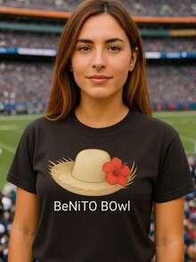 Benito Bowl Puerto Rican Pava Woman Shirt Latino Heritage Tee 2026 Big Game Halftime Performance Comfort Unis - Black 9 - View 7