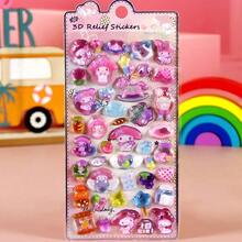 Cute Cartoon 3D Stickers, Crystal Stickers, Toys, Waterproof, Children's Reward Stickers, Gifts - Multicolor - View 11
